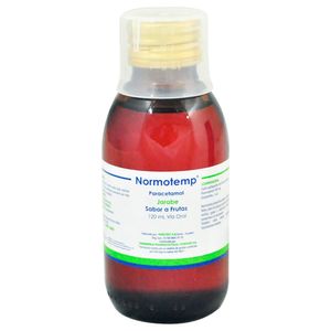 Normotemp Jarabe 160 mg/5 mL Frasco con 120 mL