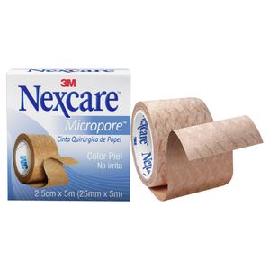 Nexcare Micropore Papel Piel 25 mm X 5 m