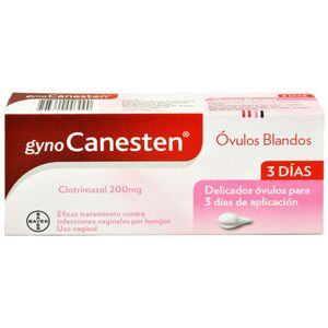Gyno-Canesten Óvulos 200 mg Caja Con 3 Unidades
