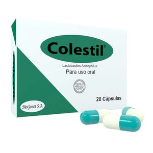 Colestil Cápsulas 30 mg Caja Con 20 Unidades
