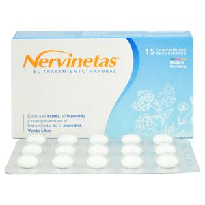 Nervinetas Grageas Caja Con 15 Unidades