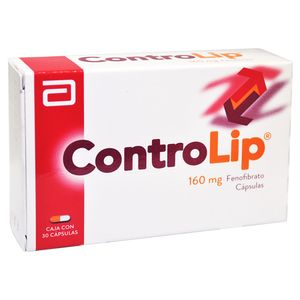 Controlip Cápsulas 160 mg Caja Con 30 Unidades