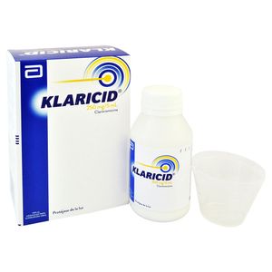 Klaricid Gránulos 250 mg/5 mL Frasco Con 100 mL (REC)