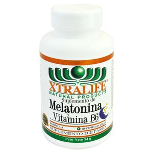 Xtralife Melatonina-B6 Cápsulas 100 Unidades