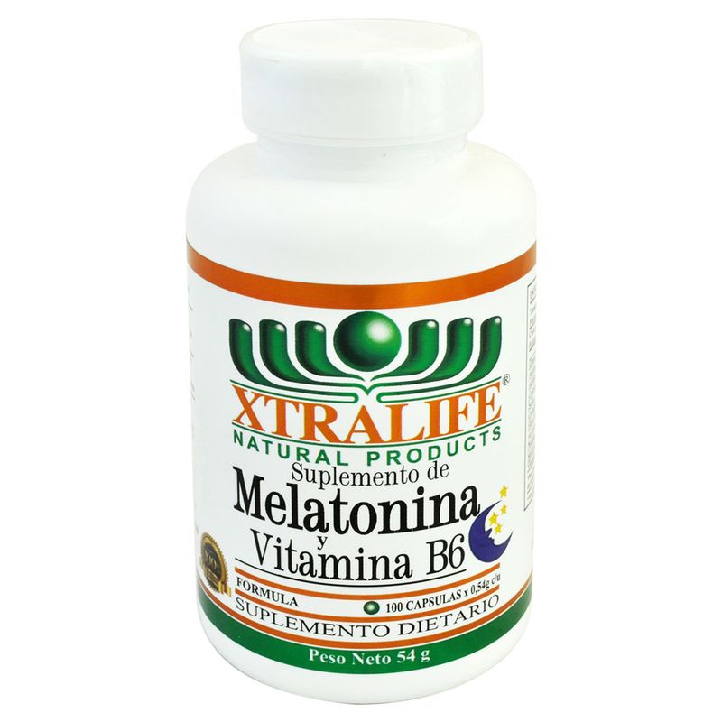 Xtralife-Suplem-Alim-Capsulas-Melaton-B6-con-100-Unidades