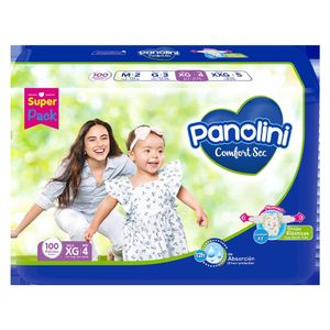 Panolini Pañal Infantil Comfort 100 Unidades