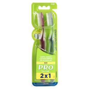 Oral B Cepillo Dental Pro Deluxe 2 Unidades