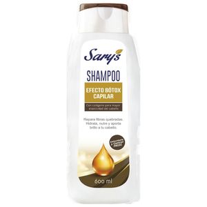 Sarys Shampoo Efecto Botox Capilar 600 ml