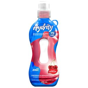 Hydrity 75 Meq Solución Cereza Frasco con 250 mL