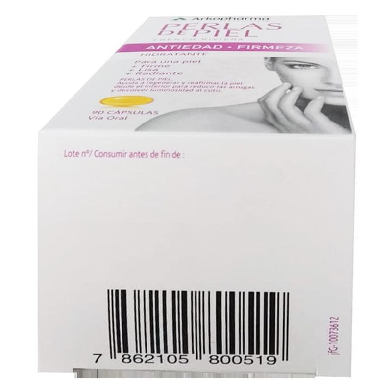 Perlas de Piel Capilar Firmeza 90 Unidades