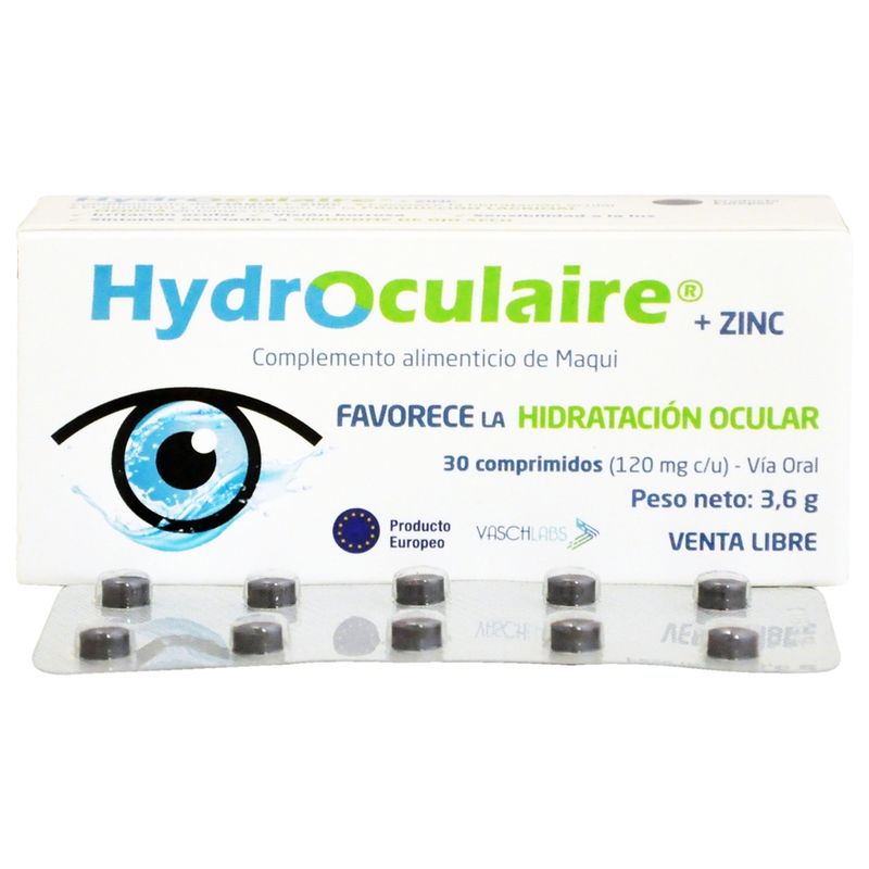 Hydroculaire Comprimidos Suplemento Alimenticio Caja con 30 Unidades