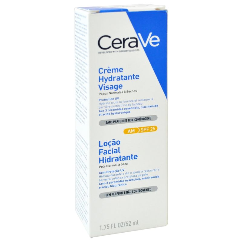 Cerave Loción Facial SPF25 Día Frasco con 52 mL