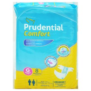 Prudential Pañal Adultos Comfort 8 Unidades