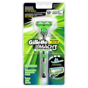 Gillette Afeitadora Mach3 Sensitive 1 Unidad