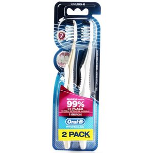 Oral B Cepillo Dental Pro Salud 7 Beneficios 2 Unidades