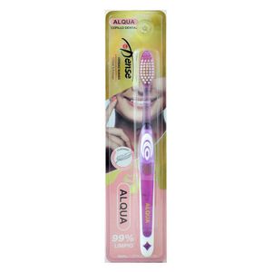 Alqua Cepillo Dental Dense Cerdas Suaves 1 Unidad