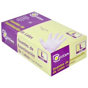 Allcare Guantes Examinación Par Con 50 Unidades