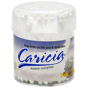Caricia Cotonetes Plástico