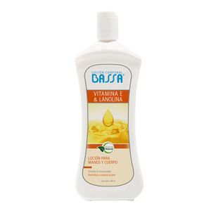 Bassa Loción Corporal Vitamina E/ Lanol 100 ml