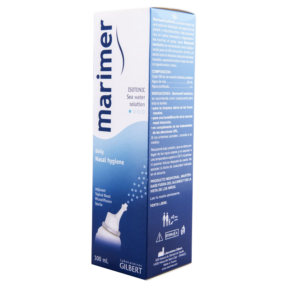 Spray nasal de agua de mar natural Minolabs 100 ml