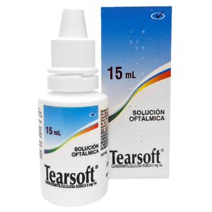 Tearsoft Solución Oftálmica 5 mg/ml Frasco 15 ml