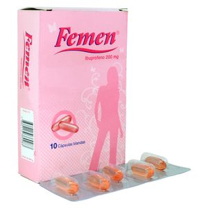 Femen Cápsulas Blandas 200 mg Caja Con 10 Unidades