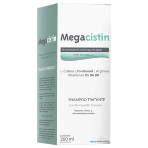 Megacistin Shampoo Control Caída Frasco 200 ml