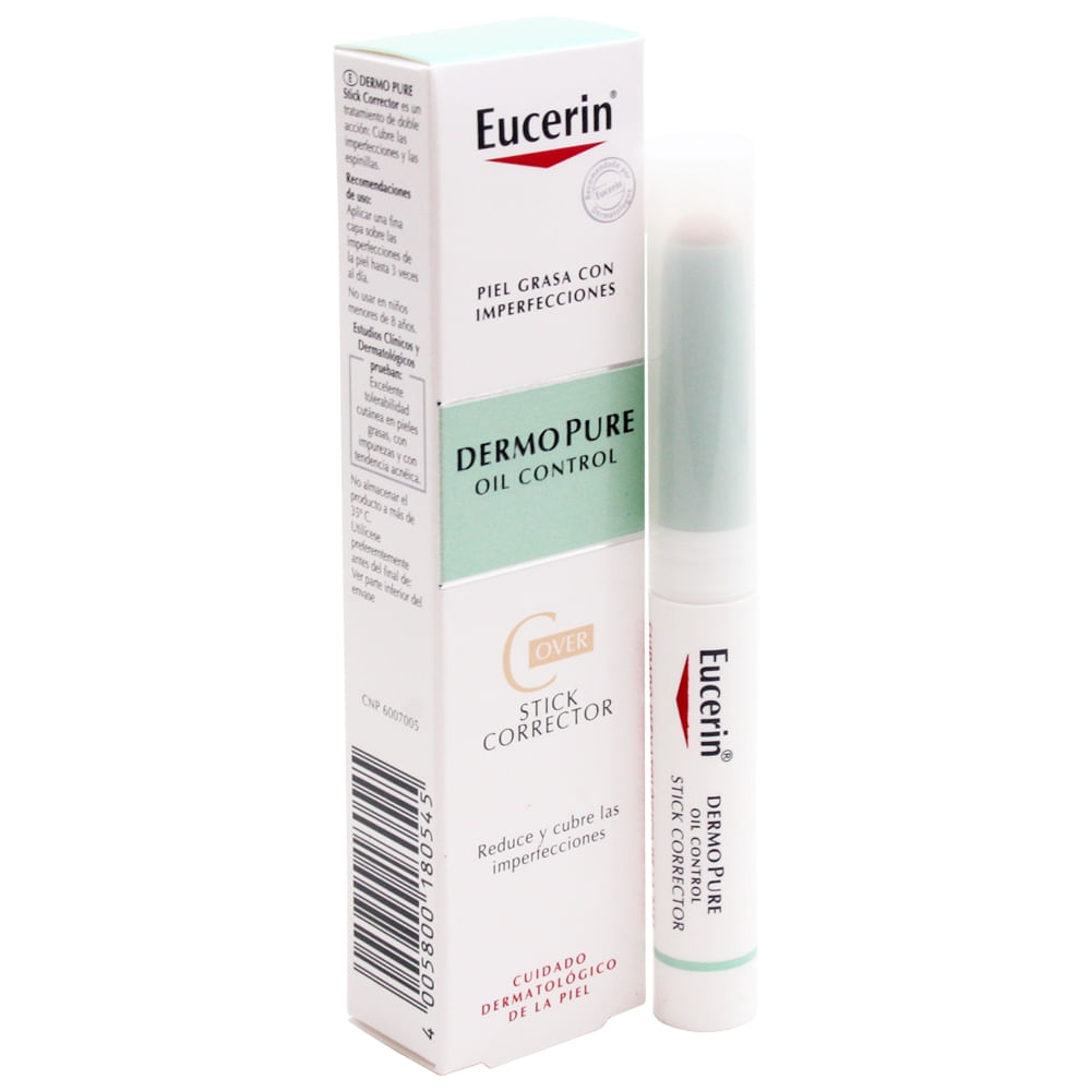 Eucerin Dermopure Oil Control Gel Limpiador x 400ml - farmaciasdelpueblo