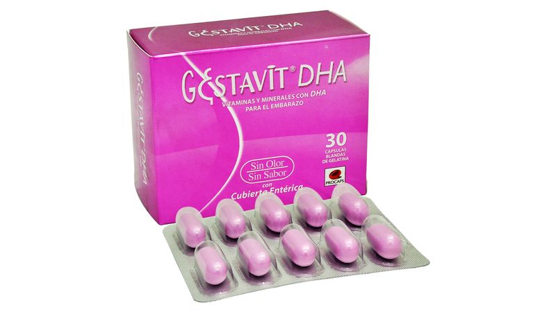 GESTAVIT DHA X 30 TABLETAS - Farmaclub