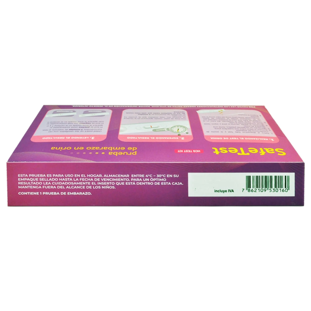 Safe Test Es Confiable La Prueba De Embarazo De Farmacia Test De