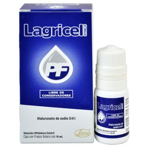Lagricel Ofteno Solución Oftálmica 0.4 Frasco con 10 mL