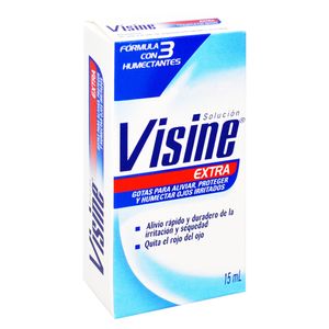 Visine Extra Solución Oftálmica Frasco Con 15 mL