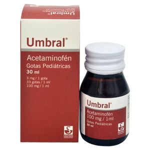 Umbral Gotas 100 mg/ mL Ped Frasco Con 30 mL