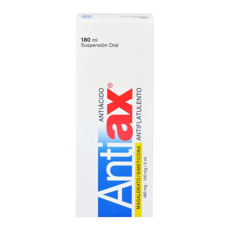 Antiax Suspensión Frasco Con 180 ML - Farmacias Medicity