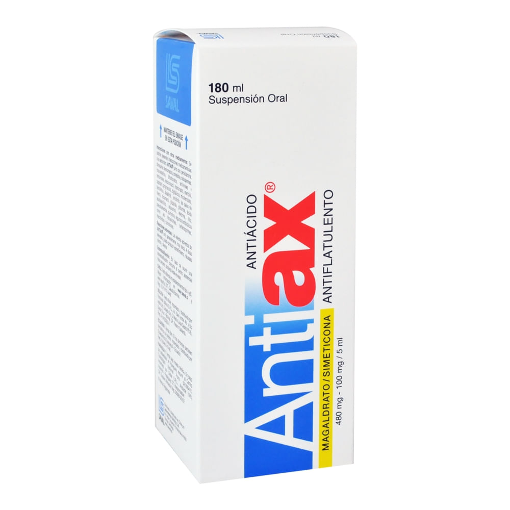 Antiax Suspensión Frasco Con 180 ML - Farmacias Medicity