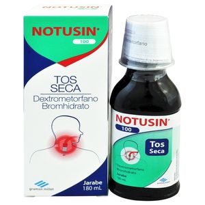 Notusin 100 Jarabe Frasco con 180 mL