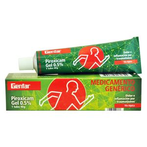Piroxicam Genfar Gel 0.5% Tubo Con 40 g