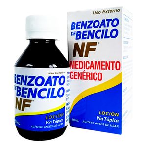 Benzoato Bencil Neofármaco Loción Con 120 mL