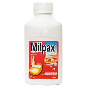 Milpax Suspensión Cereza Frasco Con 360 mL