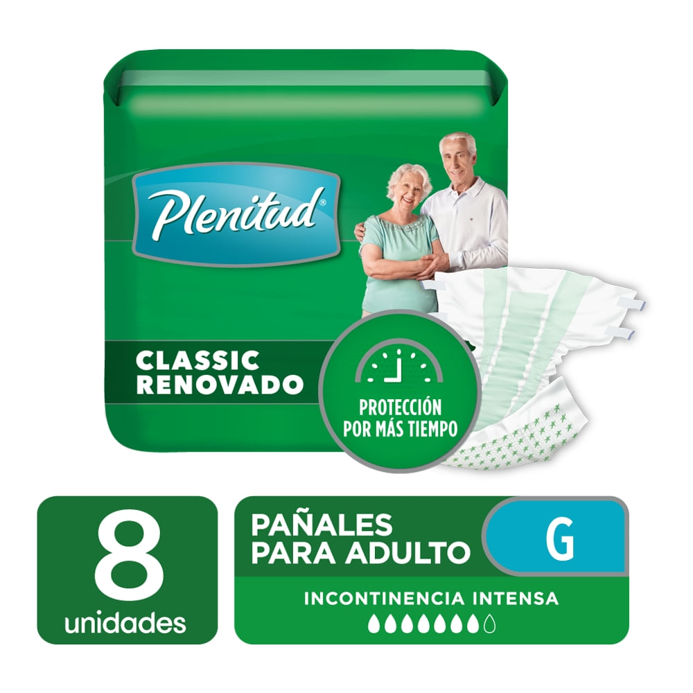 FARMACIA UNIVERSAL - Plenitud Classic M Pañales para Adultos x 20