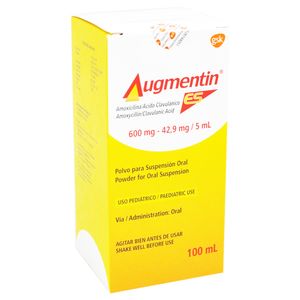 Augmentin Suspensión Pediátrico Con 100 mL
