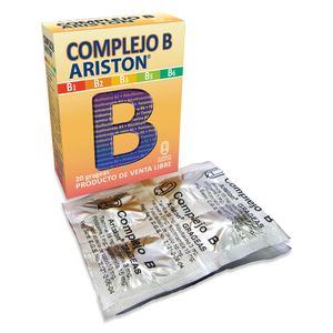 Complejo B Ariston Grageas Caja Con 20 Unidades