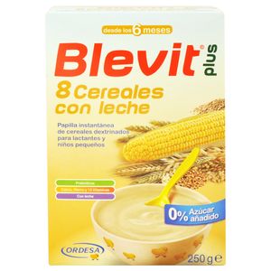 Blevit Plus Polvo 8 Cereales Leche 250 g