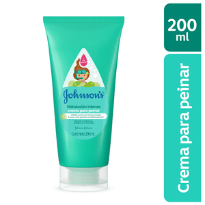 Johnson's Crema Peinar Bebé Hidratación Intensa 200 ML