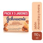 Johnson's Jabón Bebé Original Tripack 110 GR - Farmacias Medicity