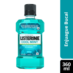 Listerine Enjuague Bucal Cool Mint 360 ML