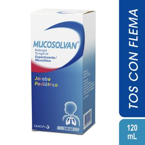Mucosolvan Jarabe Pediátrico 15mg/5ml - 120ml