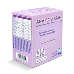 Aramanosar Suplemento Alimenticio Granulado 30 Sobres