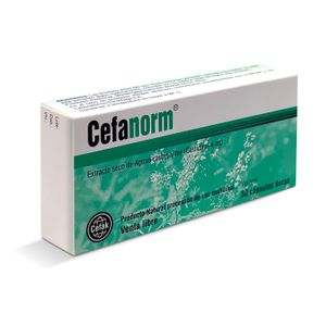 Cefanorm 4 mg Cápsula Caja 30 Unidades