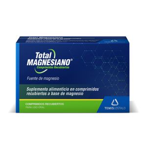 Total Magnesiano Suplemento Alimenticio Caja 60 Comprimidos